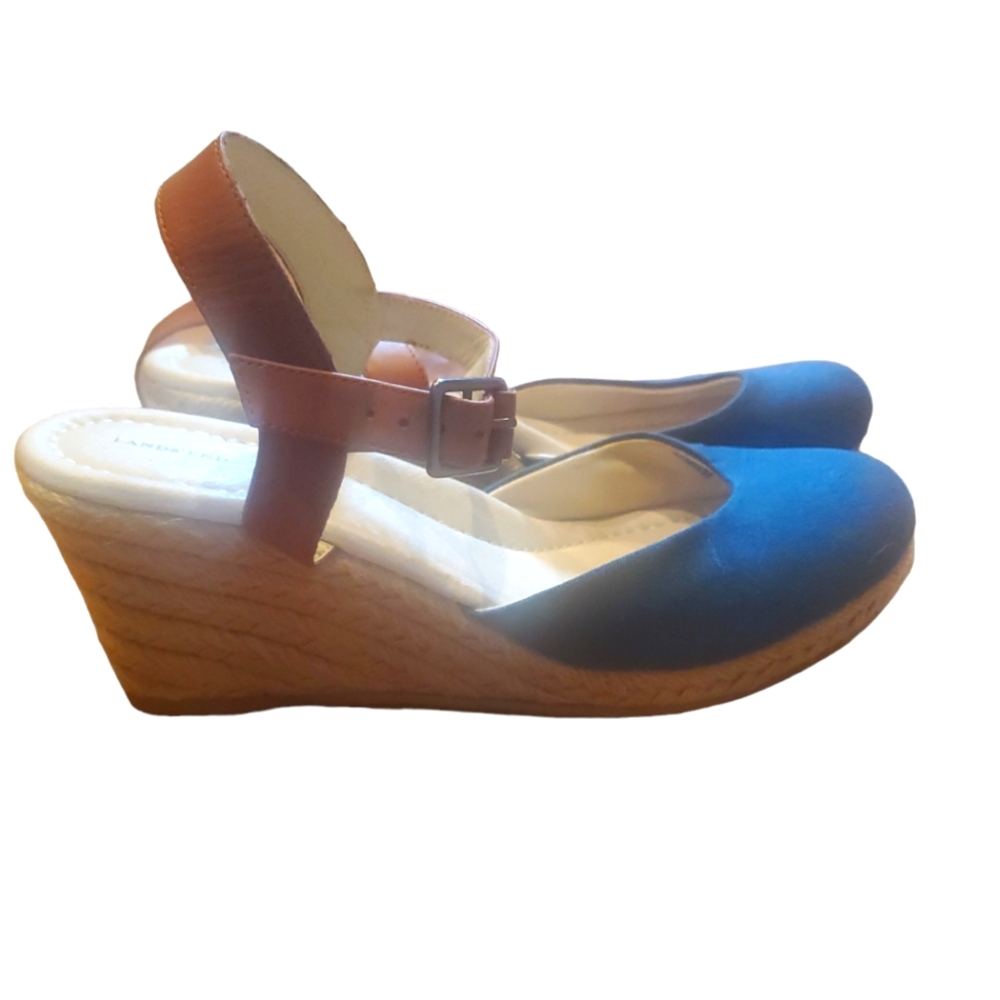 Lands End Size 8.5 Wedge Heels